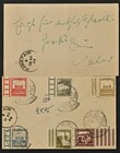 Israel Palestine 1945 Tel Aviv Philatelic Exhibition Register Mail 010622