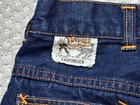1950s Vintage Tuffies Out Of The West Sanforized Dark Wash Denim Jeans W  Cuffs