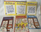 Lot Of 24  Aunt Martha s Hot Iron Embroidery Transfers Uncut  3 Vogart
