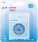 Carl B-01 Professional Rotary Trimmer Replacement Blade - Straight Blue