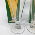 Heineken Beer Glasses 12oz Lot Of 2 Nib