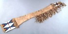 Native American Indian Beaded Rifle Scabbard Sioux Style Leather Gun Cover