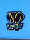 Vintage No Doubt Patch Felt Velvet Blue Yellow Black 3  Very Good 