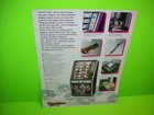 Wurlitzer Rave On Original Vintage Jukebox Phonograph Music Promo Sales Flyer