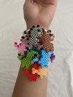 New Edm Edc Rave Kandi Perler Beads Bracelets Dinosaurs