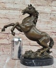 Rearing Large Horse 12 X12  Beautiful Bronze Statue   Sculpture Brand New Art Nr