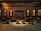 1 64 Diorama Garage Scenery Set Heavy Industrial Repair Shop Tools Pallet Jack
