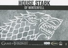 New Game Of Thrones The Great Houses Base Set Card Number 1 Of House Stark Sigil