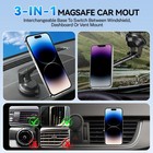 Magnetic Car Mount Dashboard Vent Cell Phone Holder Stand 4 Iphone 17 16 Magsafe