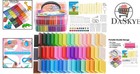 50 Color Polymer Clay Starter Kit With Sculpting Tools     2 8 Lb Creativity Set