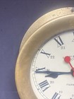 Vintage Emory   Douglas Ship s Clock Ornamental Maritime Nautical Porthole Works