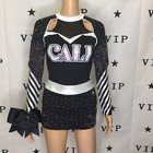 Cheerleading Uniform  Allstars Cali Moonlight Adult S