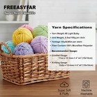 4   3 5oz Soft Velvet Yarn Chenille Yarn For Crocheting And Knitting     Lig