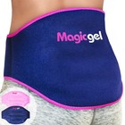 Reusable Magic Gel Ice Pack For Back Pain Relief   Hot Cold Therapy Wrap 2 Pack