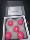 Chanel Fishy   s Buttons  Set Of 5  Sz 17 Mm