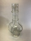 Vintage France 4 Chamber Divided Clear Glass Liquor Decanter Bottle  Bud Vase