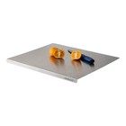 Chefservz Stainless Steel Cutting Board For Multi-purpose Use  19 7 L X 15 8  W
