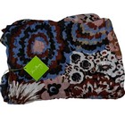 Nwt Vera Bradley Madison Garden Blush Soft Fringe Scarf Floral Wrap Shawl