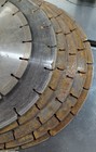 Lot Of 6 Diamond Saw Blades For Concrete Masonry Rebar  Used 5 At 14    1 At 12 