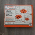 Vintage Blinky 20  Giant Non-blinking Electric Pumpkin Glow Lite Blow Mold Usa