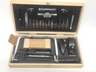 Used 24 Pc X-acto Master Woodcarving Set In Wooden Box