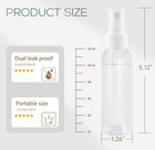 2oz 3 Pack Small Spray Bottle 60ml  Clear Plastic Travel Spray Bottle  Empty Min