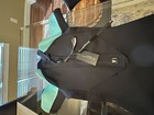 Dark Lightening Womens 4 Neoprene Full Scuba Diving Wetsuit Blue