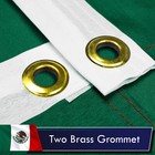 Mexico Flag 3x5 Ft Outdoor Indoor Mexican Brass Grommets Polyester G128