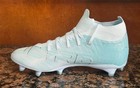 New  Womens Puma Ultra 5 Match   Fg ag  light Up  Soccer Cleats Icy Blue aqua