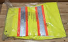  qty 7  Tough Duck S37421 Hi-vis Rain Pants 4xl  4tg  Yellow green