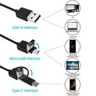 1m Waterproof Endoscope Camera 6led 3 In 1 Usb Industrial Borescope