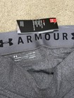 Under Armour Heatgear Capri Leggings Compression High Rise 19  Gray Xl