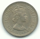 Vintage High Grade 1961 Malaysia British Borneo -10 Cents-jul194