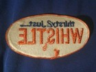 Vess Whistle Orange Uniform Patch New Old Stock