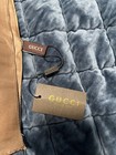 Gucci Gg Logo Monogram Floral Satin Silk Scarf Wrap Women Beige Brown Pink