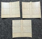 Australia Postage Stamps Sg161-163 Block Of 4 1936 Vlmm Marginal Cat   120