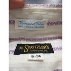 Vintage Byron Britton Mens Striped Dress Shirt Purple White 70s Deadstock 16-34