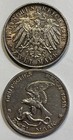 1913 Prussia 2 Marks 