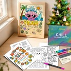 Adult Coloring Book coloring Books For Adults Relaxation With 36 Markers funn   