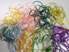 100  Pure Silk Embroidery Ribbon 4mm 8 Variegated Colors Each Color 2 Yards