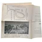 Original 1950s Bar Harbor Maine Emery s Cottages Hotel Brochure Photos   Card