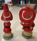 Vintage Ceramic Christmas Elves gnomes Figurines