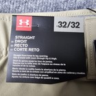Nwt Under Armour Match Play Golf Pant Mens 32x32 Khaki Straight Stretch Showdown