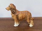 Vintage Afghan Hound Dog Figurine Porcelain 5  X 7  H7328-by Lefton Japan-euc