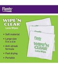 Flent s Wipe  n Clear Lens Wipe 2 Boxes 150 Total Soft-quilted Lens Wipes New
