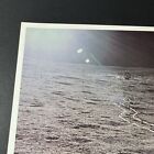 Vintage Vtg Original Nasa Apollo 14 Eva Lunar Moon Surface Sun Glare 8x 10 Photo