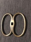 Japanese Sword Tsuba French Brass Tsuba For Western Saber 18th Century Oval Des