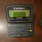 Motorola Talkabout Two-way Messaging Pager W  Qwerty Keyboard  Black