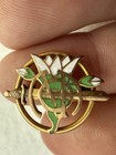 Vintage Knights Of Pythias Enamel Fraternal Pin Sword   Shield Pin Lot 1861