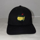 Vtg Masters Augusta National Hat Golf Performance Caddie Member Adjustable